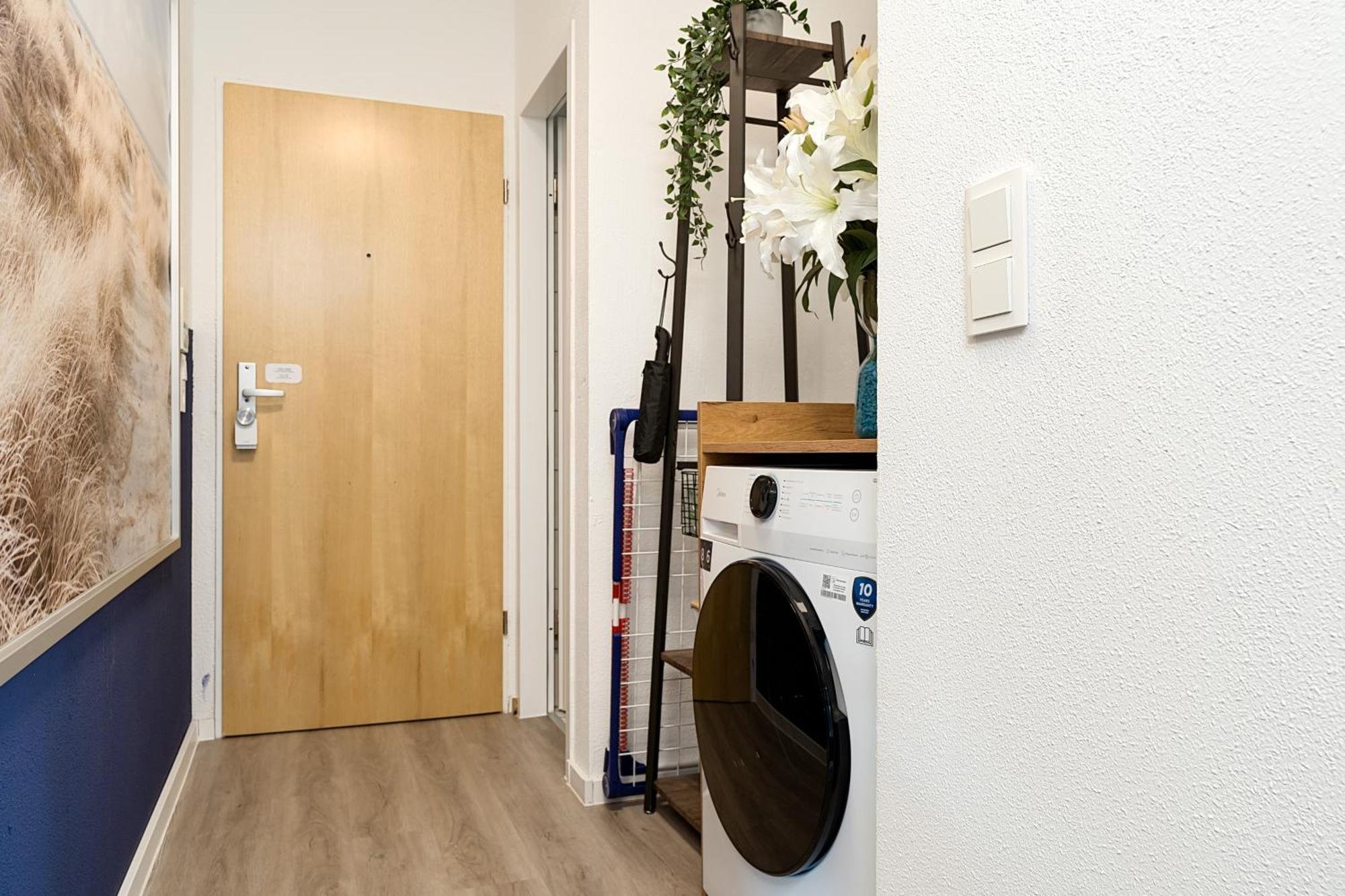 Federnest - Luxus-Studio - Kingsize Boxspringbett - Home-Office Mit Monitor Und Drucker - 11 Min Hbf Duisburg Dış mekan fotoğraf